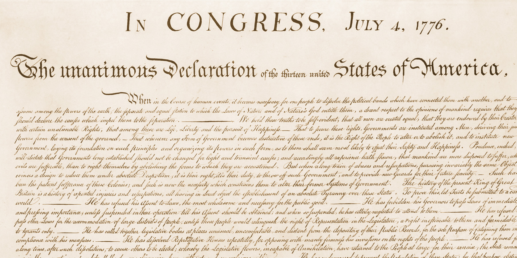 Declaration of Independence